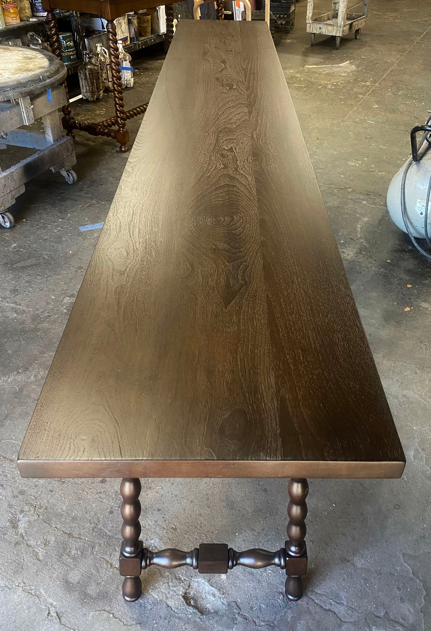 #10-706 Custom Bobbin Leg Console