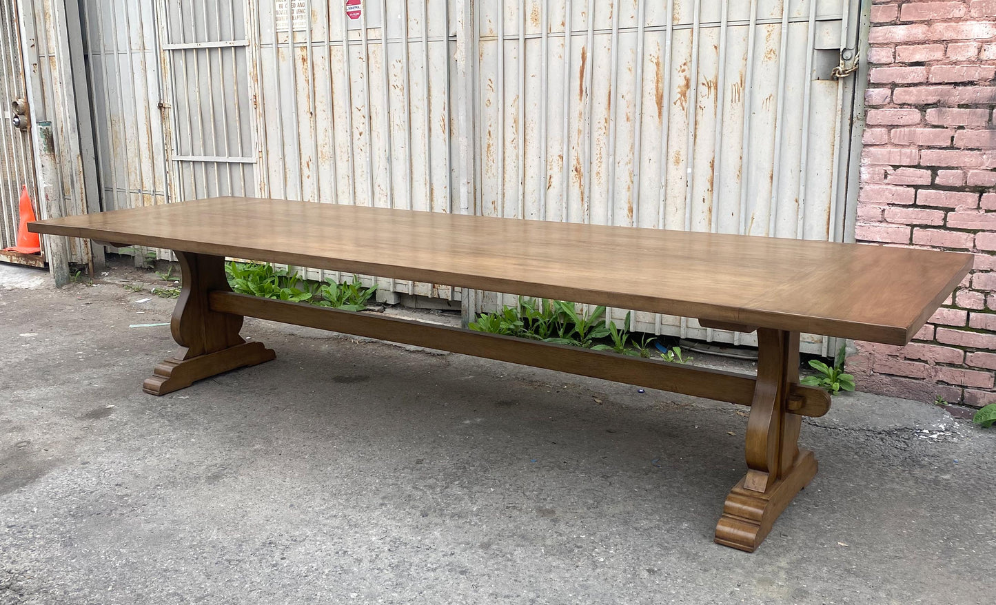 #10-7mod4 Custom Trestle Table