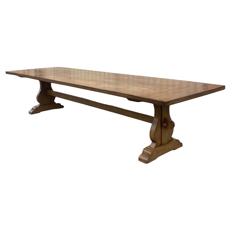 #10-7mod4 Custom Trestle Table