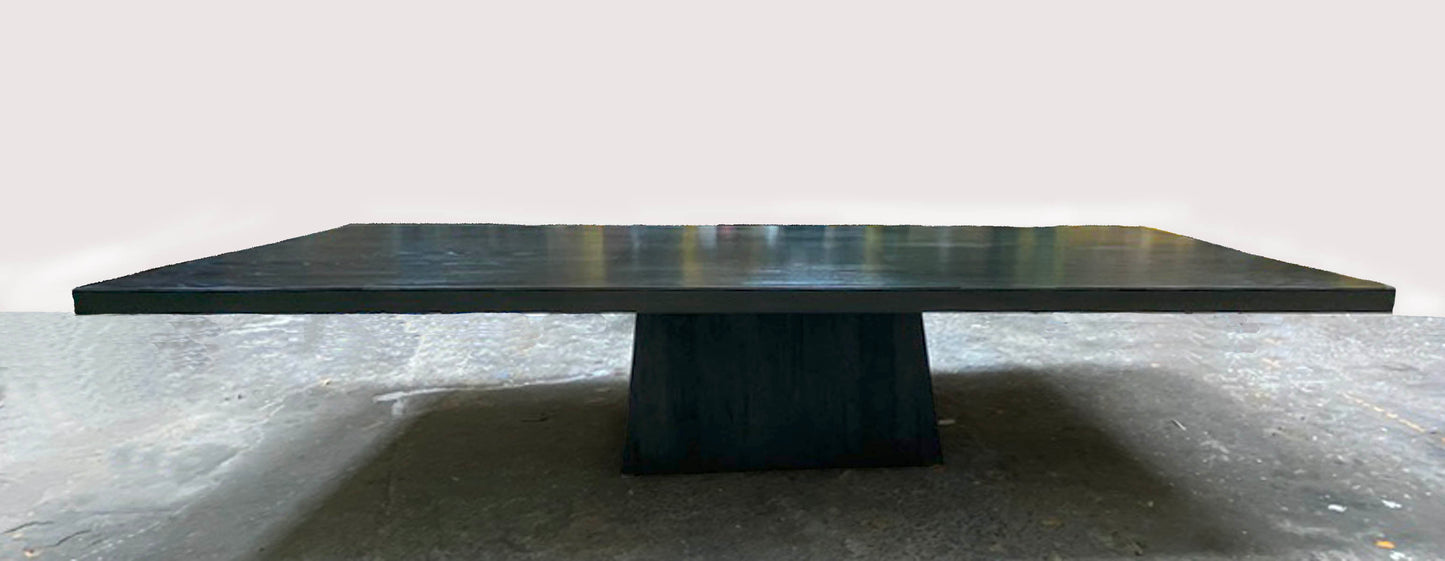 #10-28 Custom Trapezoid Base Table