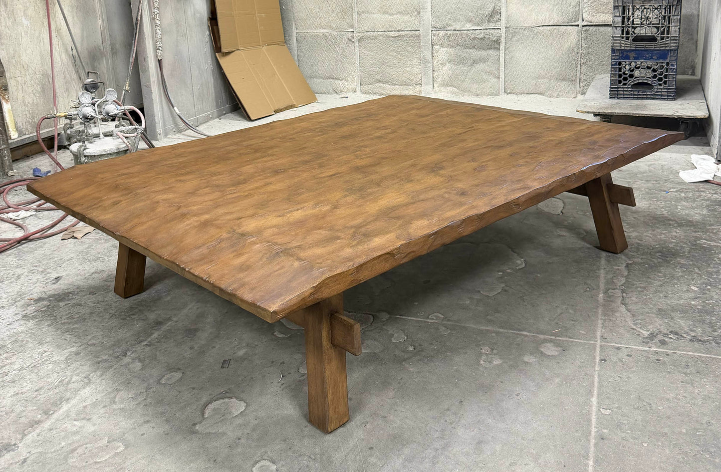 #10-123mod3 Custom Hand Hewn Guatemala Coffee Table