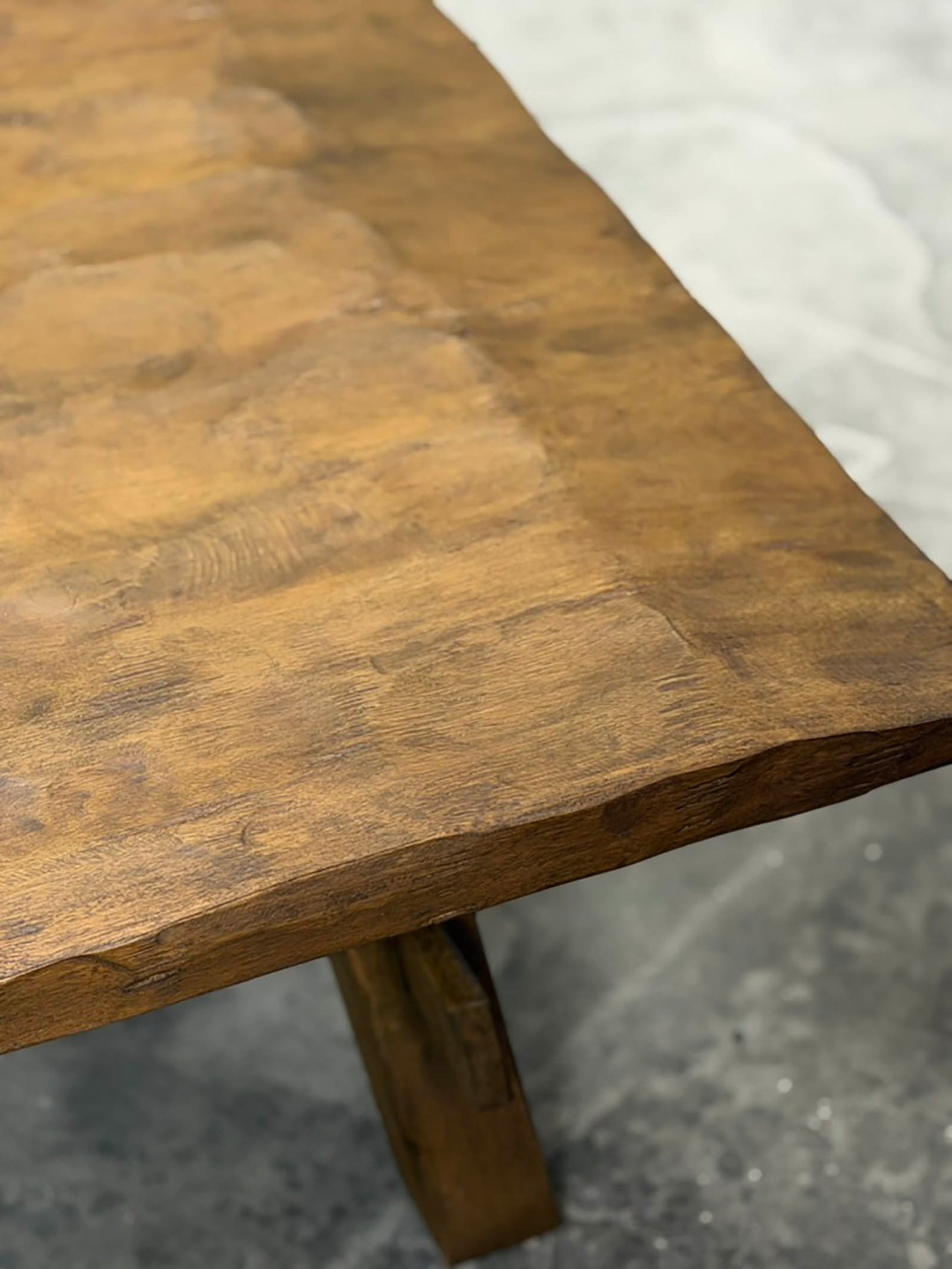 #10-123mod3 Custom Hand Hewn Guatemala Coffee Table