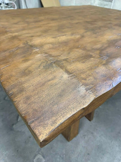 #10-123mod3 Custom Hand Hewn Guatemala Coffee Table