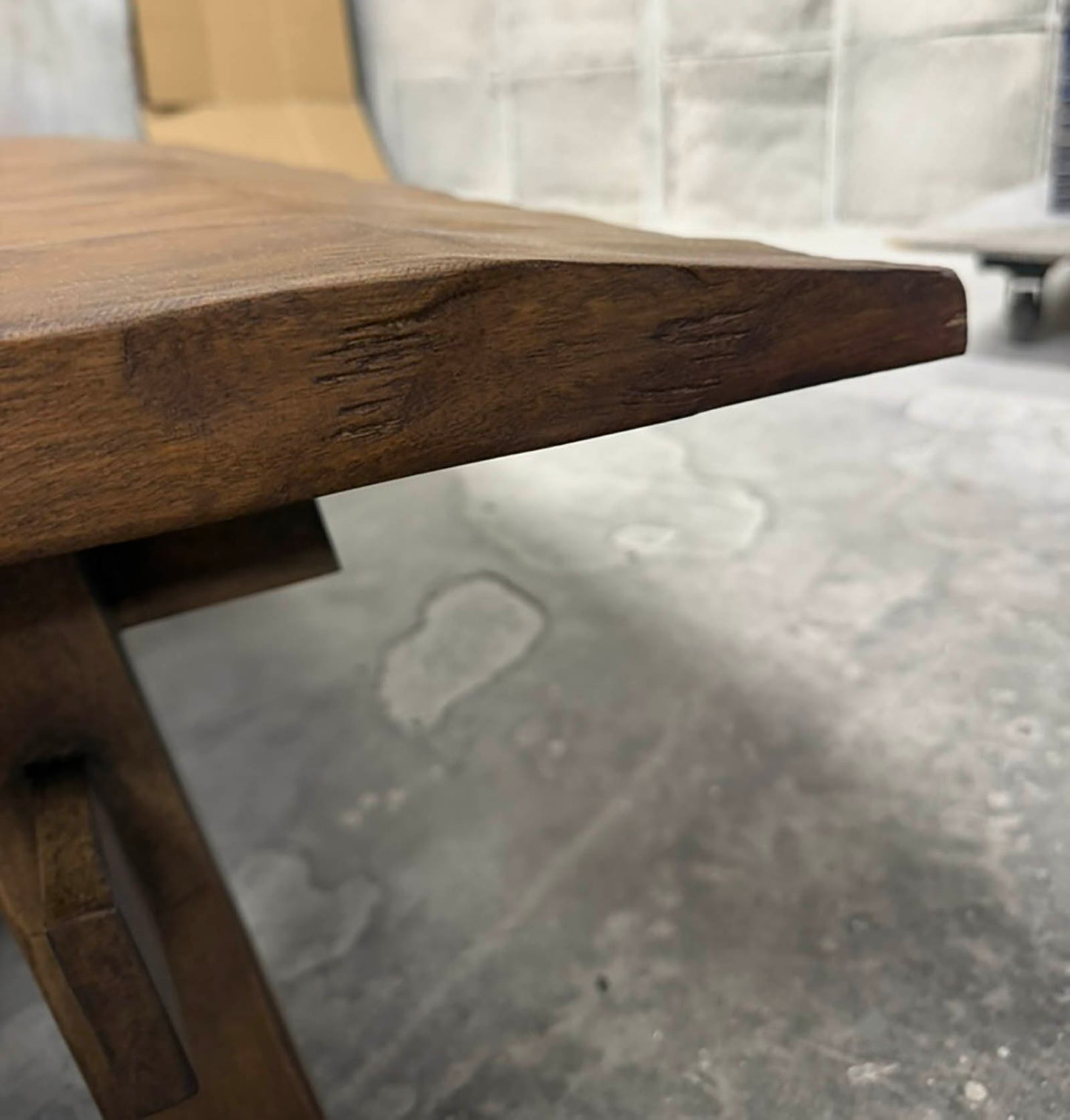 #10-123mod3 Custom Hand Hewn Guatemala Coffee Table