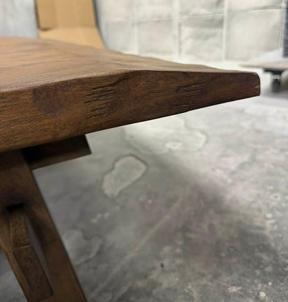 #10-123mod3 Custom Hand Hewn Guatemala Coffee Table