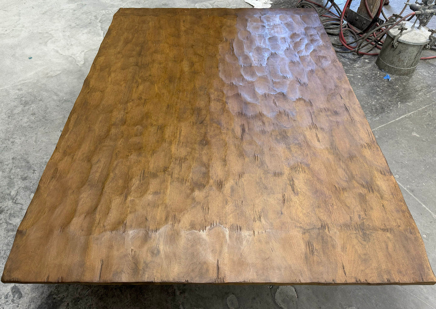 #10-123mod3 Custom Hand Hewn Guatemala Coffee Table