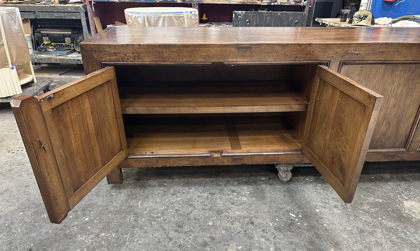 #10-712mod4 Custom Bola Cabinet in Walnut