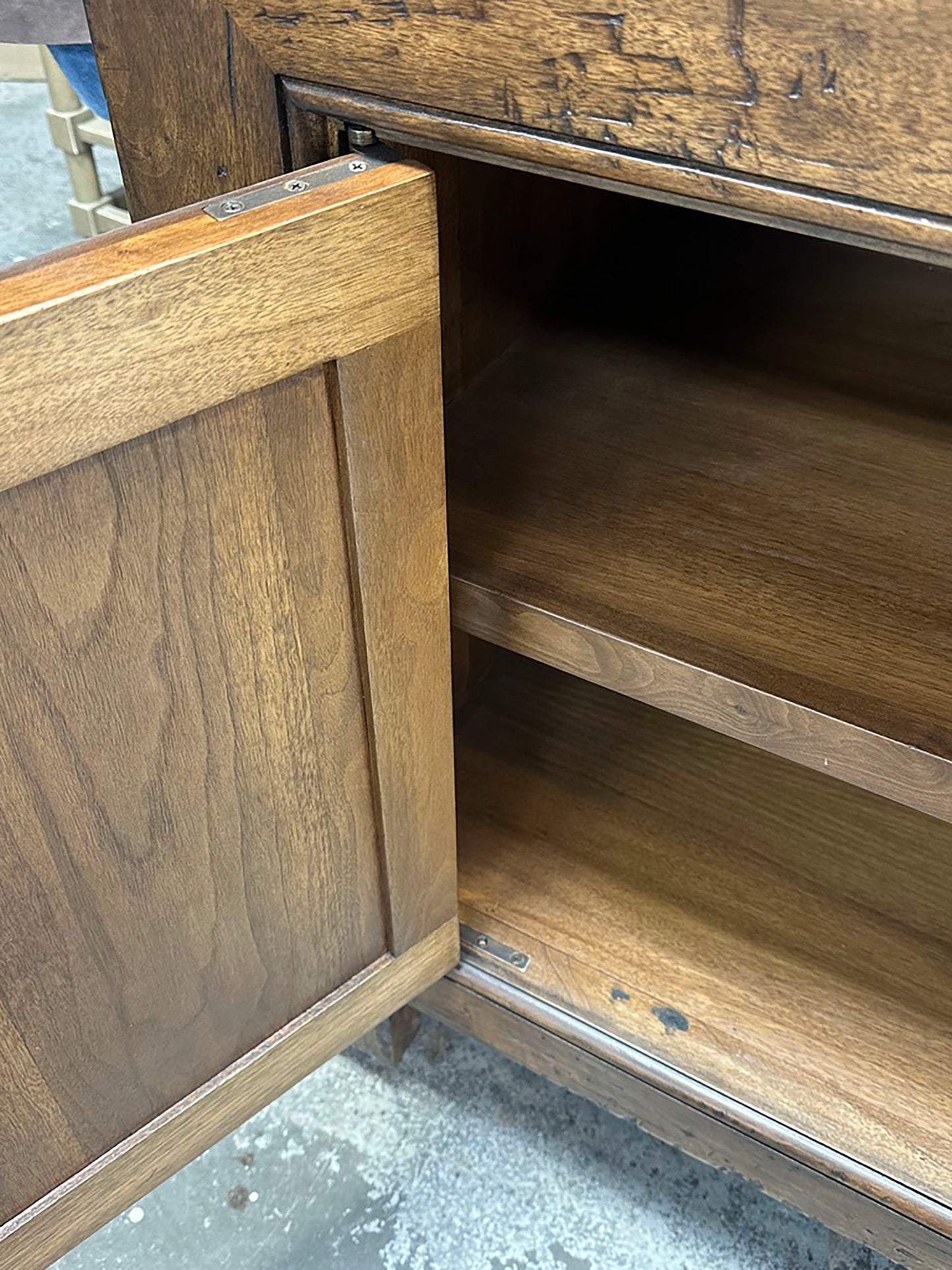 #10-712mod4 Custom Bola Cabinet in Walnut