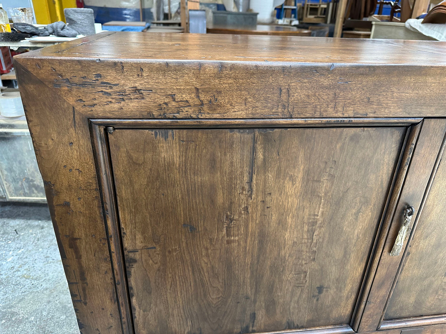 #10-712mod4 Custom Bola Cabinet in Walnut