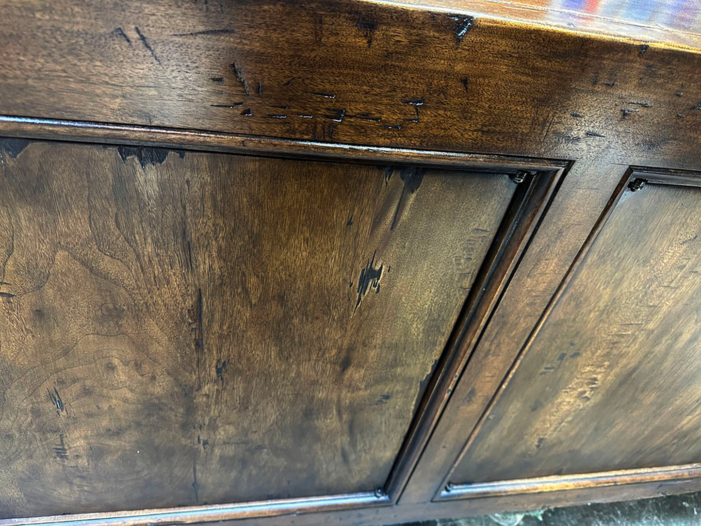 #10-712mod4 Custom Bola Cabinet in Walnut