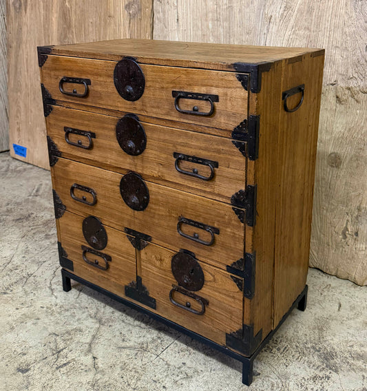 #53-45 Antique Traditional Japanese Tansu