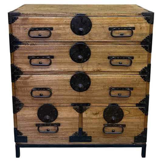 #53-45 Antique Traditional Japanese Tansu