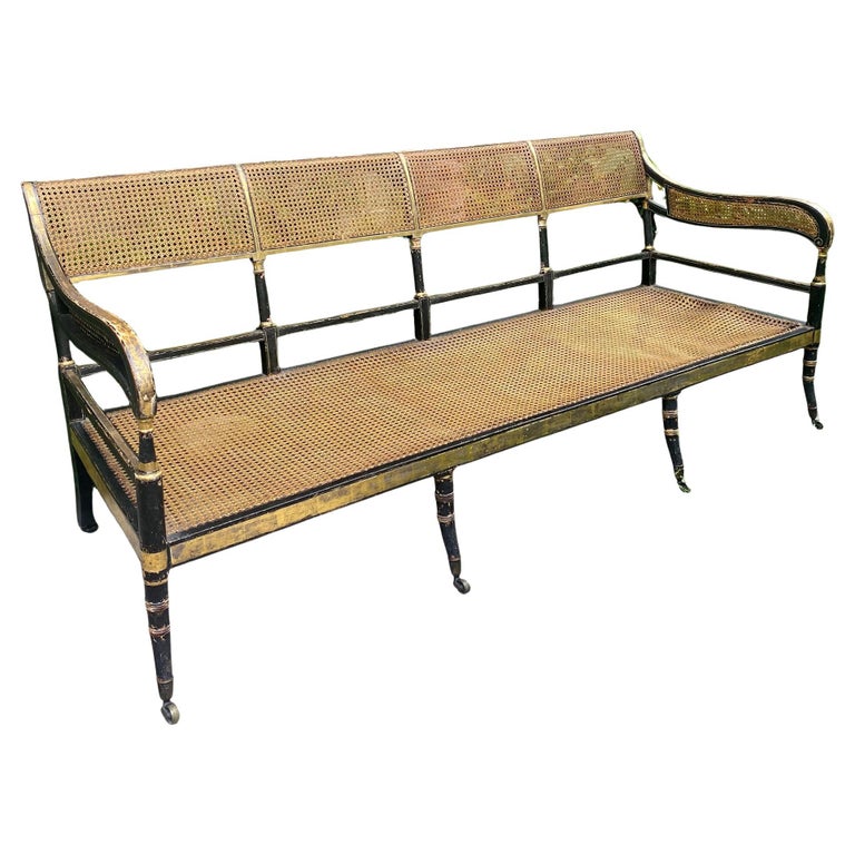 #53-11 English Regency Settee