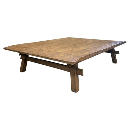 #10-123mod3 Custom Hand Hewn Guatemala Coffee Table