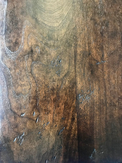 #10-13mod7 Custom Rectangular Wishbone Wine Tasting Table in Walnut