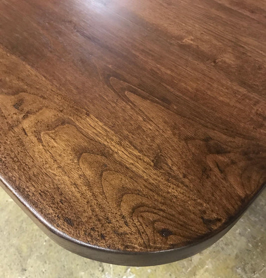 10-1SQUARE Custom Beehive Pedestal Table With Square Top