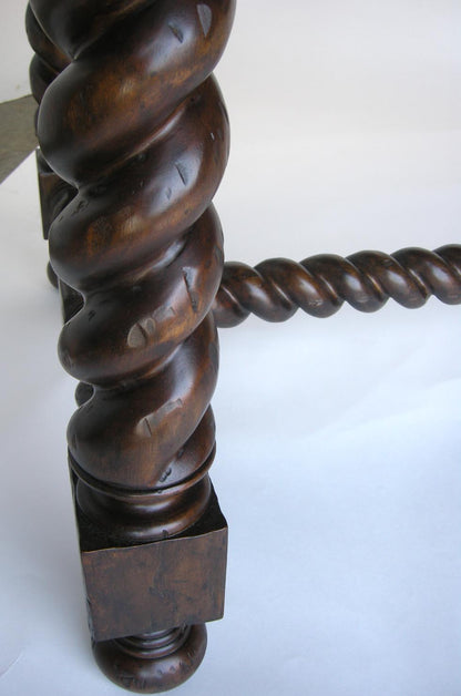 #10-4mod4 Custom Barley Twist Dining Table