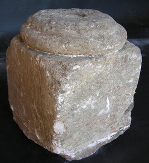 #47-93   Pair of Stone Bases ON SALE