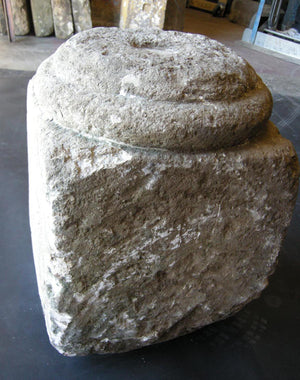 #47-93   Pair of Stone Bases ON SALE