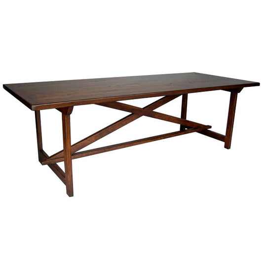 Custom Saint Anthony Tavern Table with Framed Top